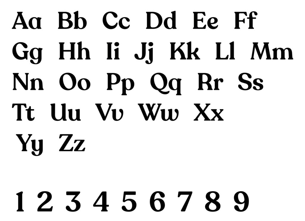 21 Logo Font