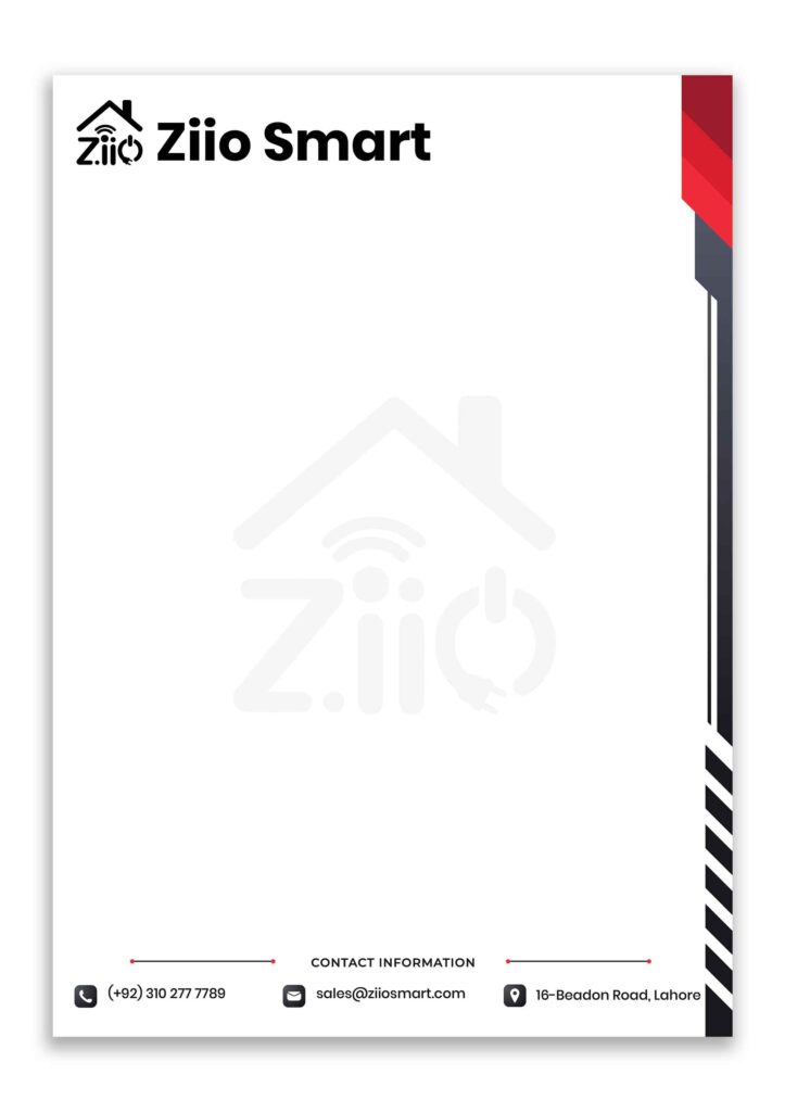 Letter-Head-Ziio-Smart Ziio Smart Letter Head