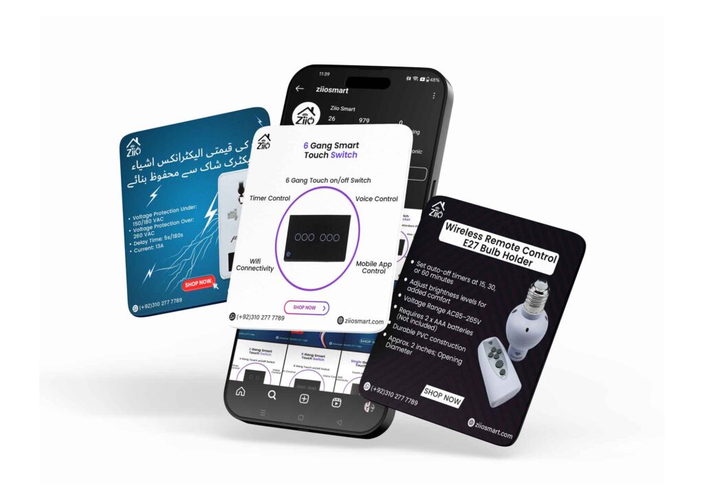 Social-Media-Design-Ziio-Smart Social Media Post Design Ziio Smart