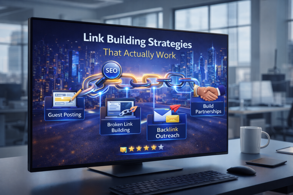 Link Building Strategies That Actually Work - Apt Visuals Solution