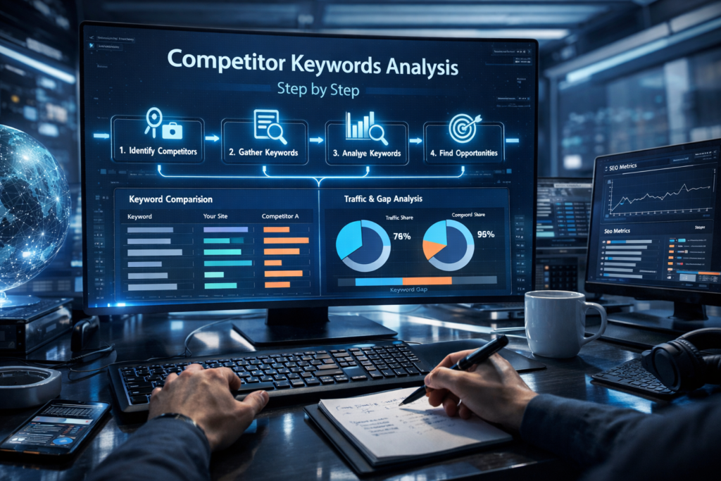Competitor Keywords Analysis: Step by Step - Apt Visuals Solution